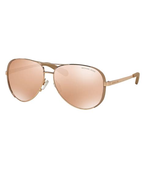 michael kors chelsea aviator sunglasses